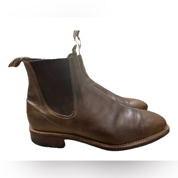 R.M Williams Craftsman Chelsea boot – caramel pull-up leather sz 8G 9 US - Picture 3 of 8